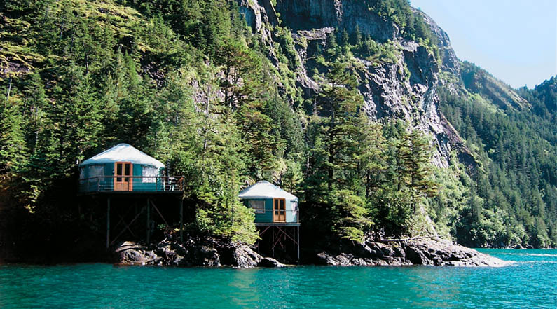 Awesome Yurts on the Lake