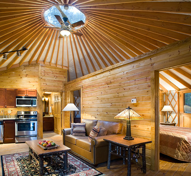 Modern Yurts Fit Modern Living Floor Plans