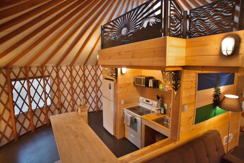 24' Pacific Yurt loft