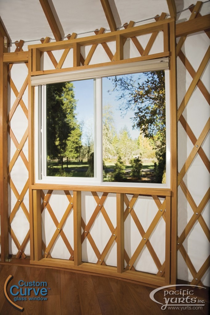 Our new Custom Curve Glass Window System - © 2011 Pacific Yurts Inc. Our new Custom Curve Glass Window System - © 2011 Pacific Yurts Inc.
