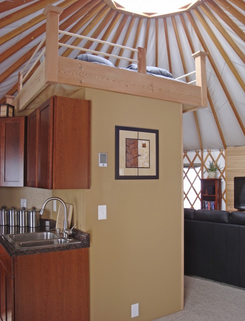 Elevated Yurt Loft
