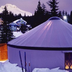 Pacific Yurt at Ski Area