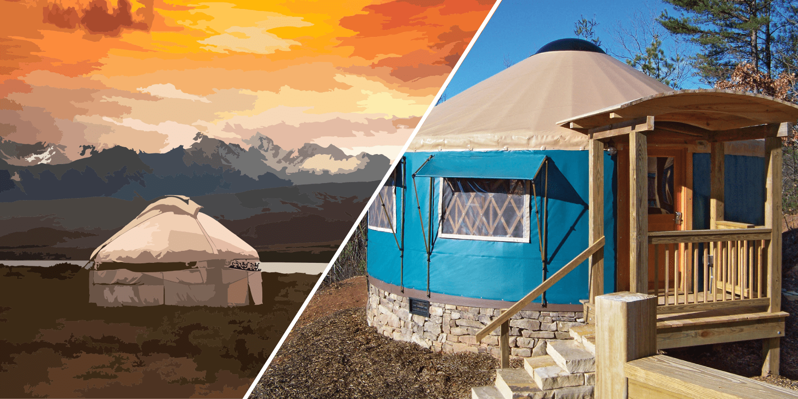 Traditional vs. Modern Yurts Pacific Yurts