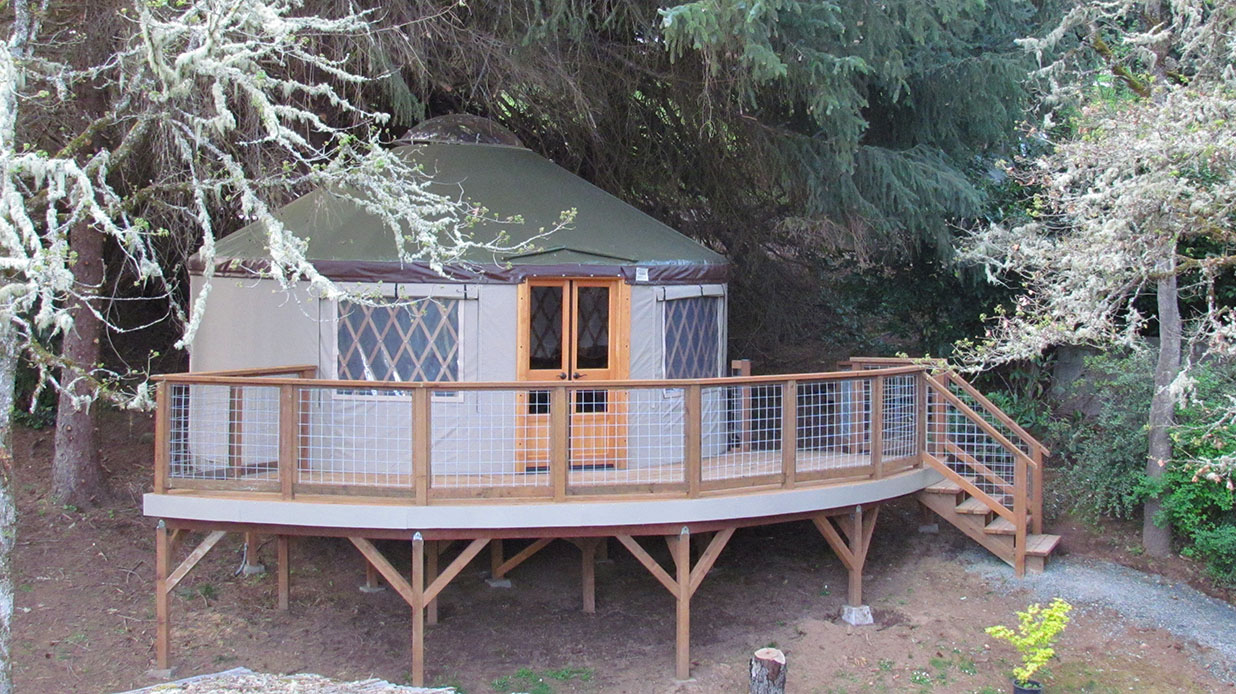 Yurt Deck