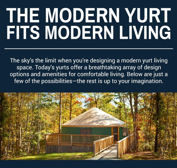 Modern Yurts Fit Modern Living Floor Plans