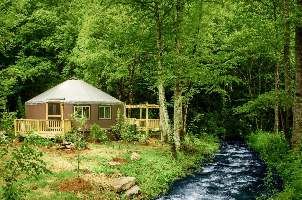 Pacific Yurt at Stay Nantahala