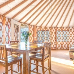 large yurt interior