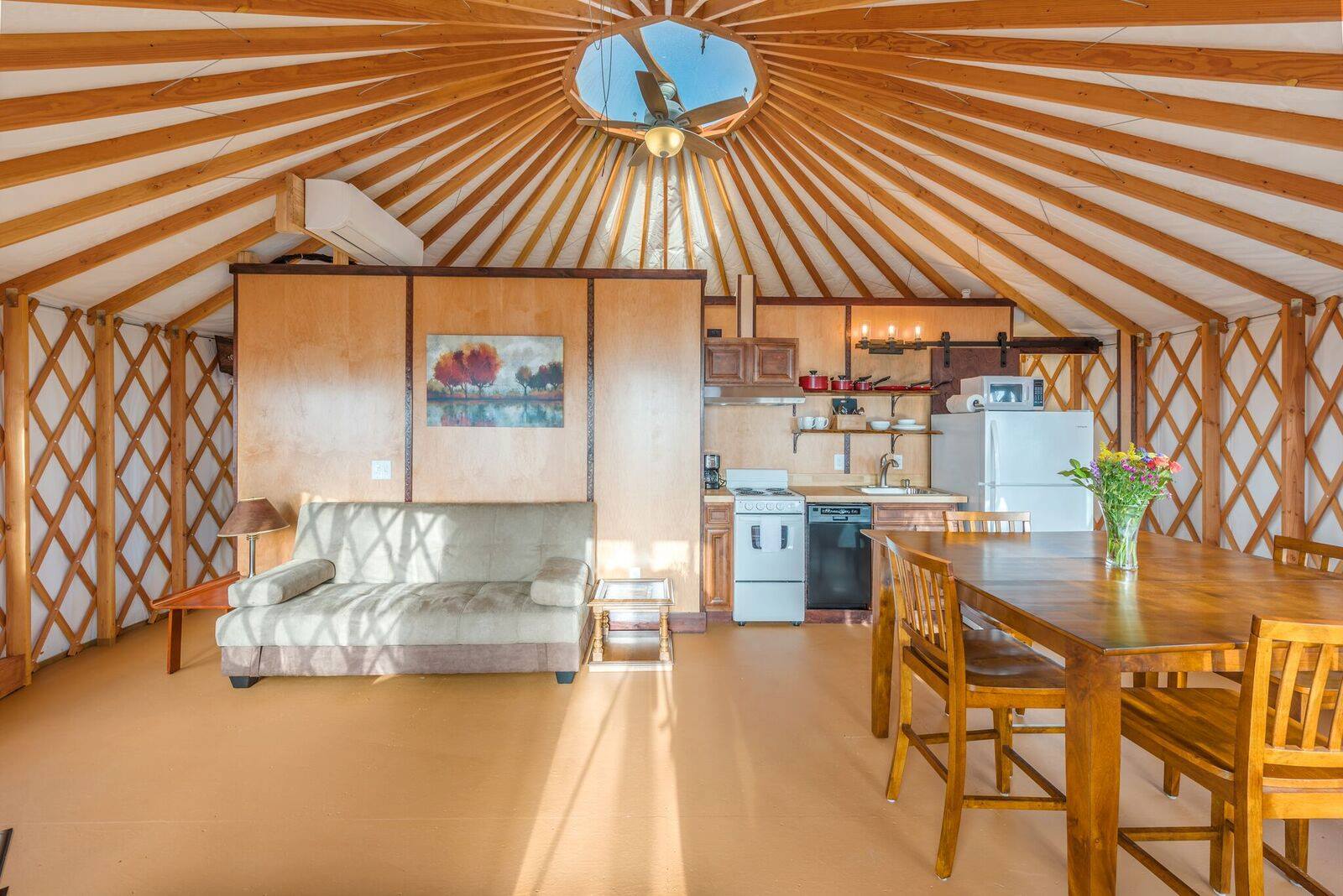Artists Sing the Praises of Yurt Studios Pacific Yurts
