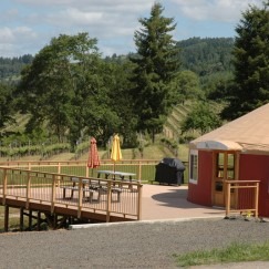 Anindor Vineyards Yurt