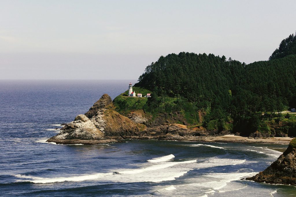 Oregon coast yurt rental.