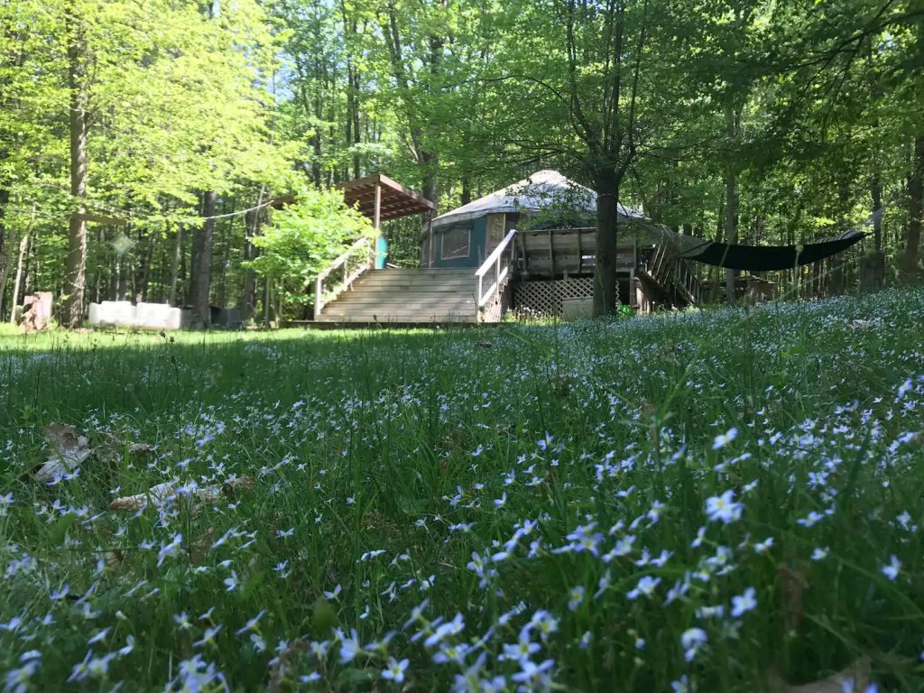 Yurt in New York.