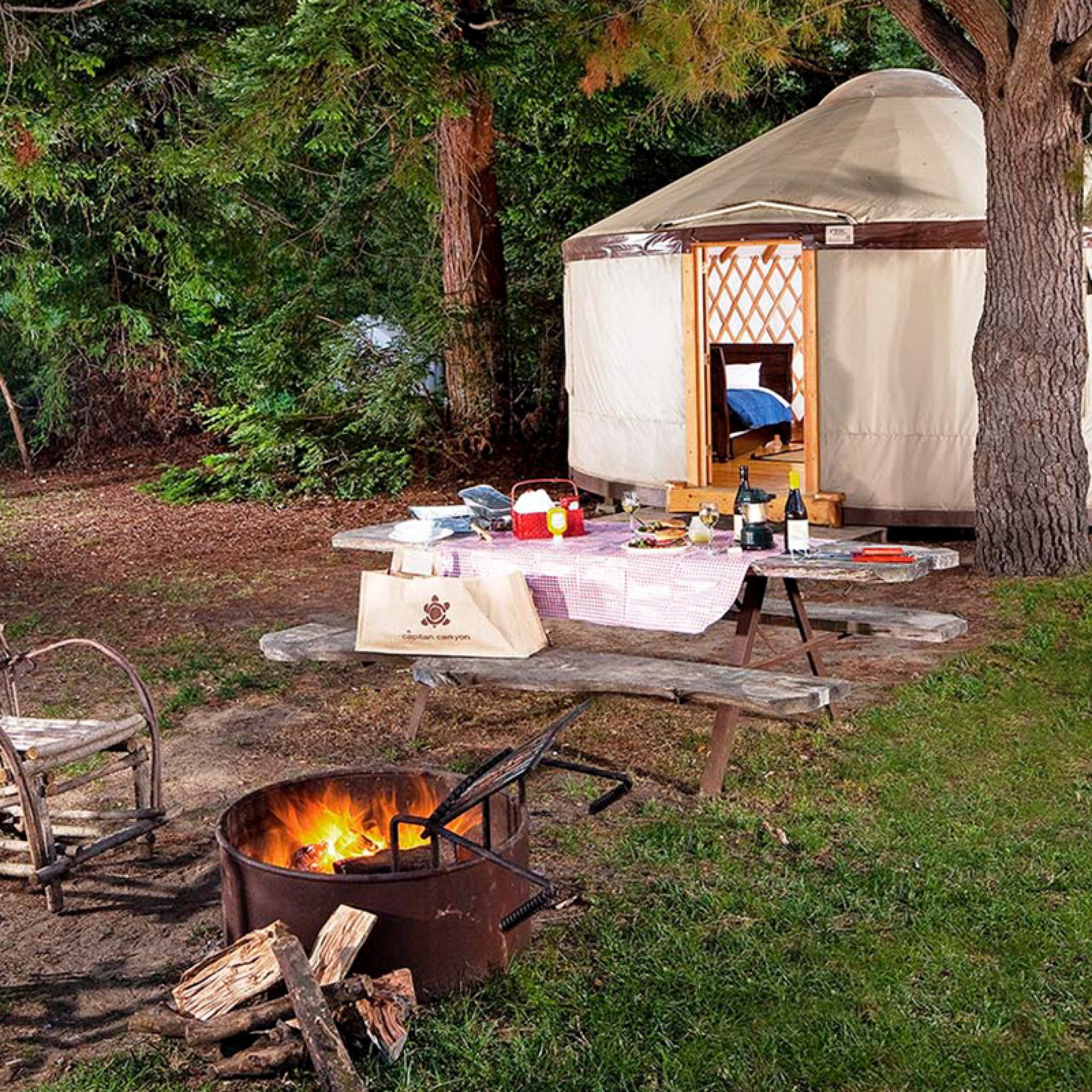Yurt Camping Trips for Seniors