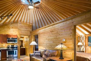 pacific yurt modern interior lighting