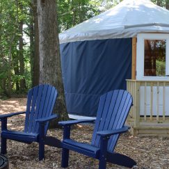 blue cherry hill yurt