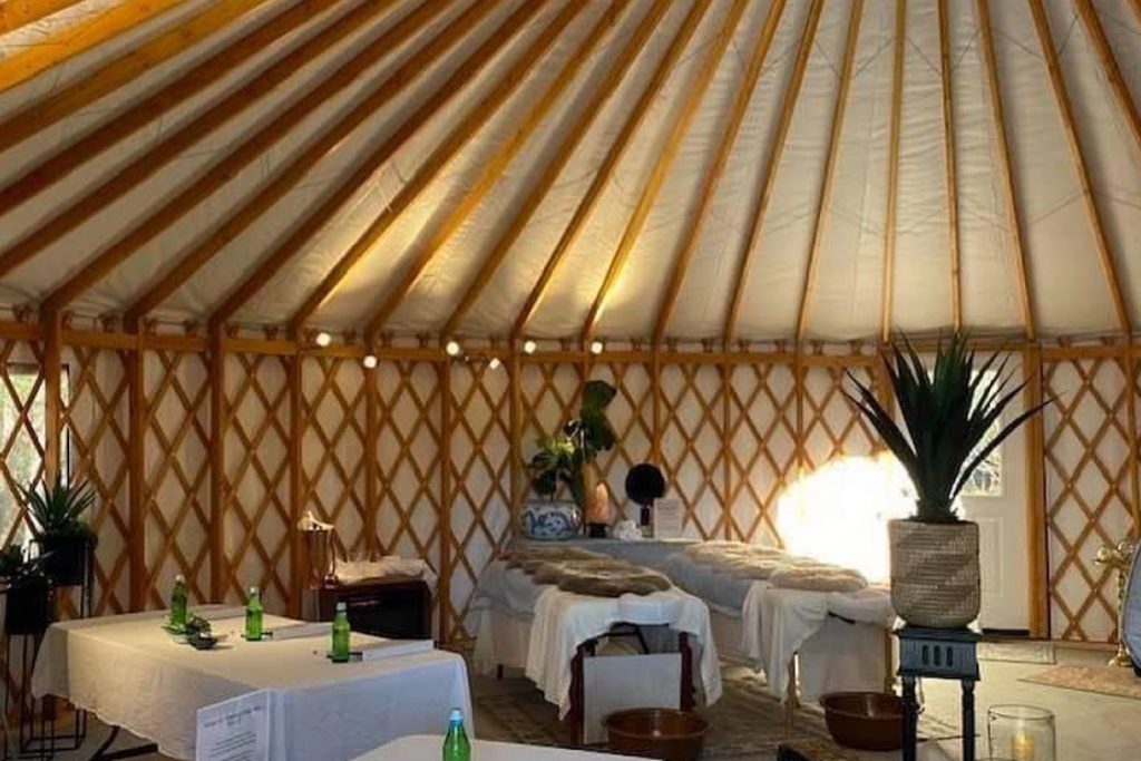 sage house yurt in little rock arkansas