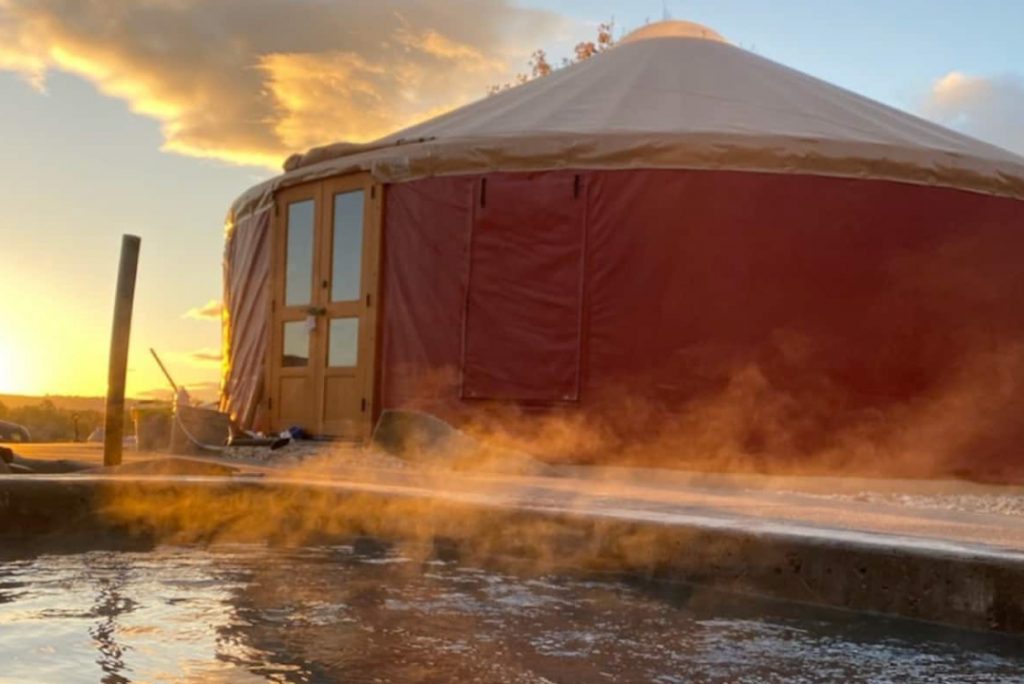 riverview yurt in buhl idaho