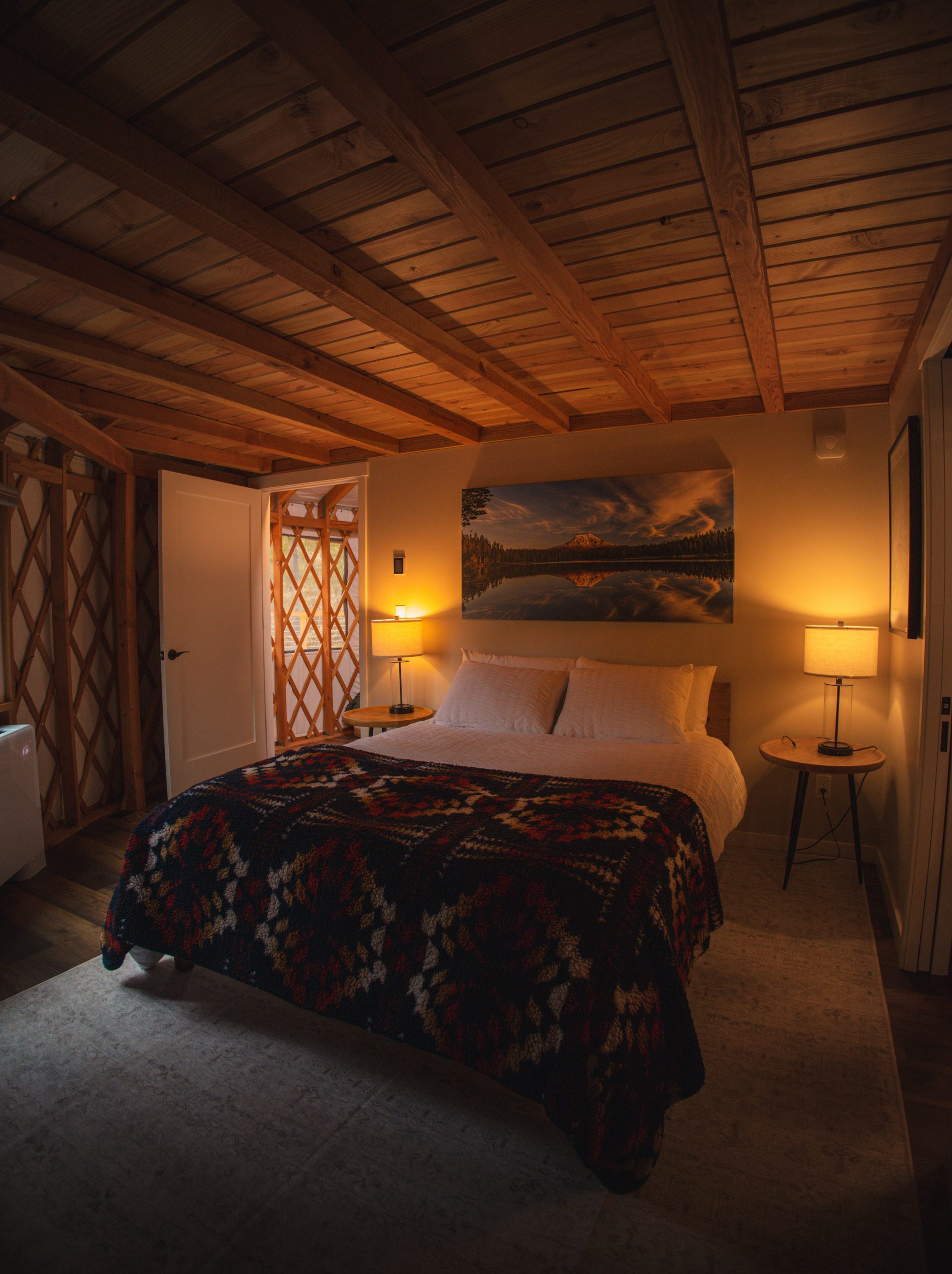 Pacific Yurts luxury interior