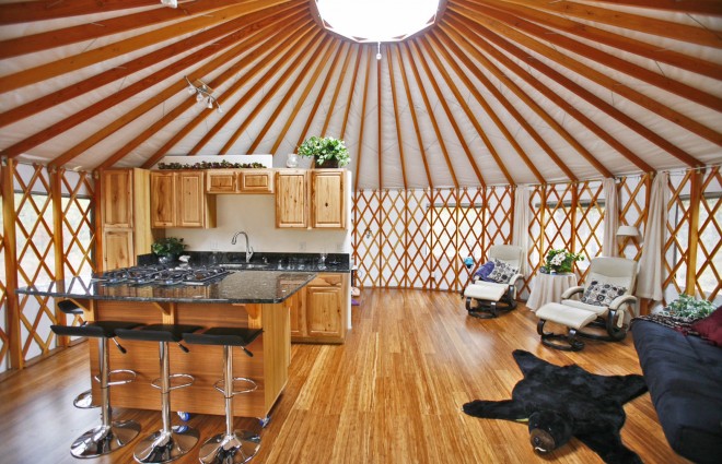 Yurt Interiors - Pacific Yurts